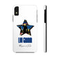 Lou Gramm 50 Years of Rock - Blue Star iPhone Case