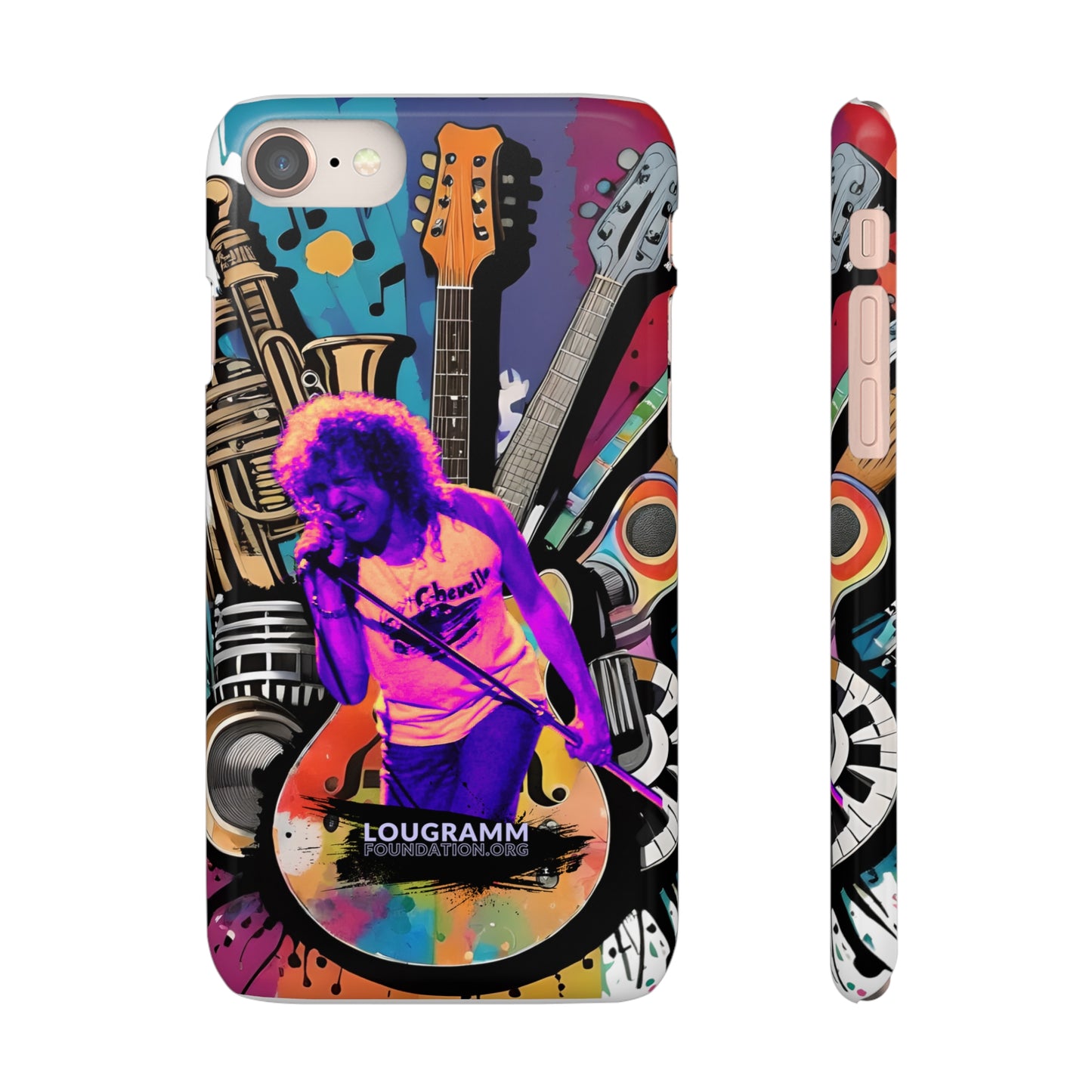 Turn the Music Up phone case
