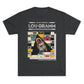 Rock Legend Lou Gramm Unisex Tri-Blend Crew Tee - Grey Logo