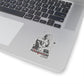 Lou Gramm Foundation Stencil Black Kiss-Cut Stickers