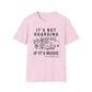 It’s not Hoarding if it’s Music Unisex Softstyle T-Shirt