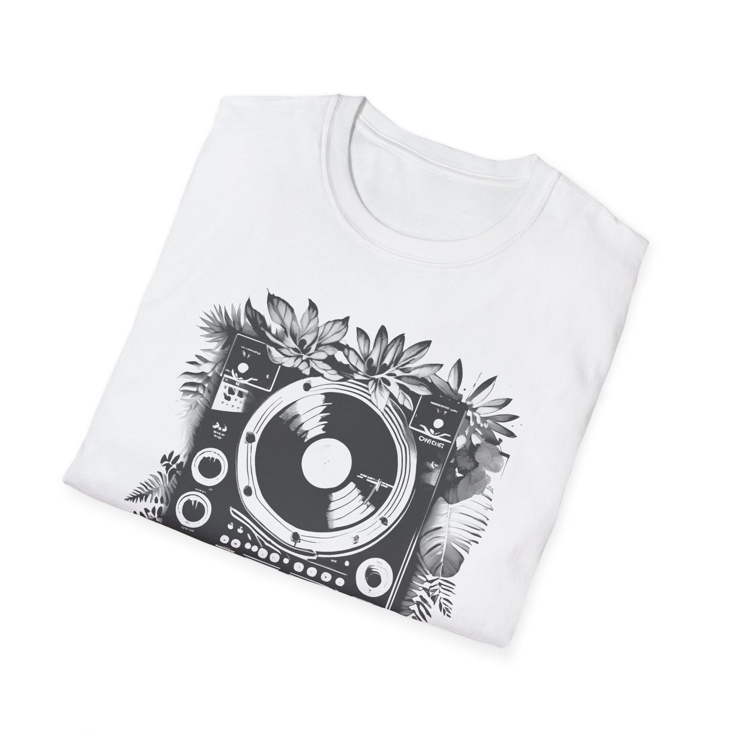 Vinyl in the wild Unisex Softstyle T-Shirt