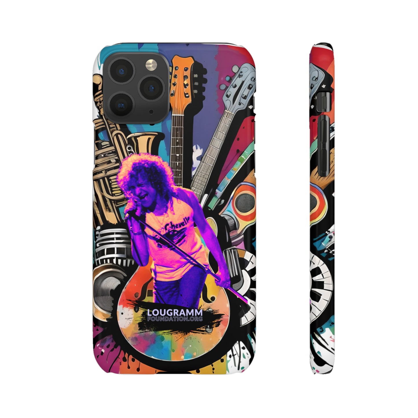 Turn the Music Up phone case