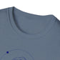Lou Gramm Stencil Blue logo - Unisex Softstyle T-Shirt