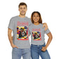 Rock Legend Lou Gramm Unisex Heavy Cotton Tee - Salmon logo