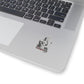Lou Gramm Foundation Stencil Black Kiss-Cut Stickers
