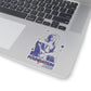 Lou Gramm Foundation Stencil Blue Kiss-Cut Stickers