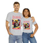 Rock Legend Lou Gramm Unisex Heavy Cotton Tee - Salmon logo