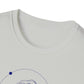 Lou Gramm Stencil Blue logo - Unisex Softstyle T-Shirt