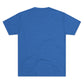Rock Legend Lou Gramm Unisex Tri-Blend Crew Tee - Grey Logo