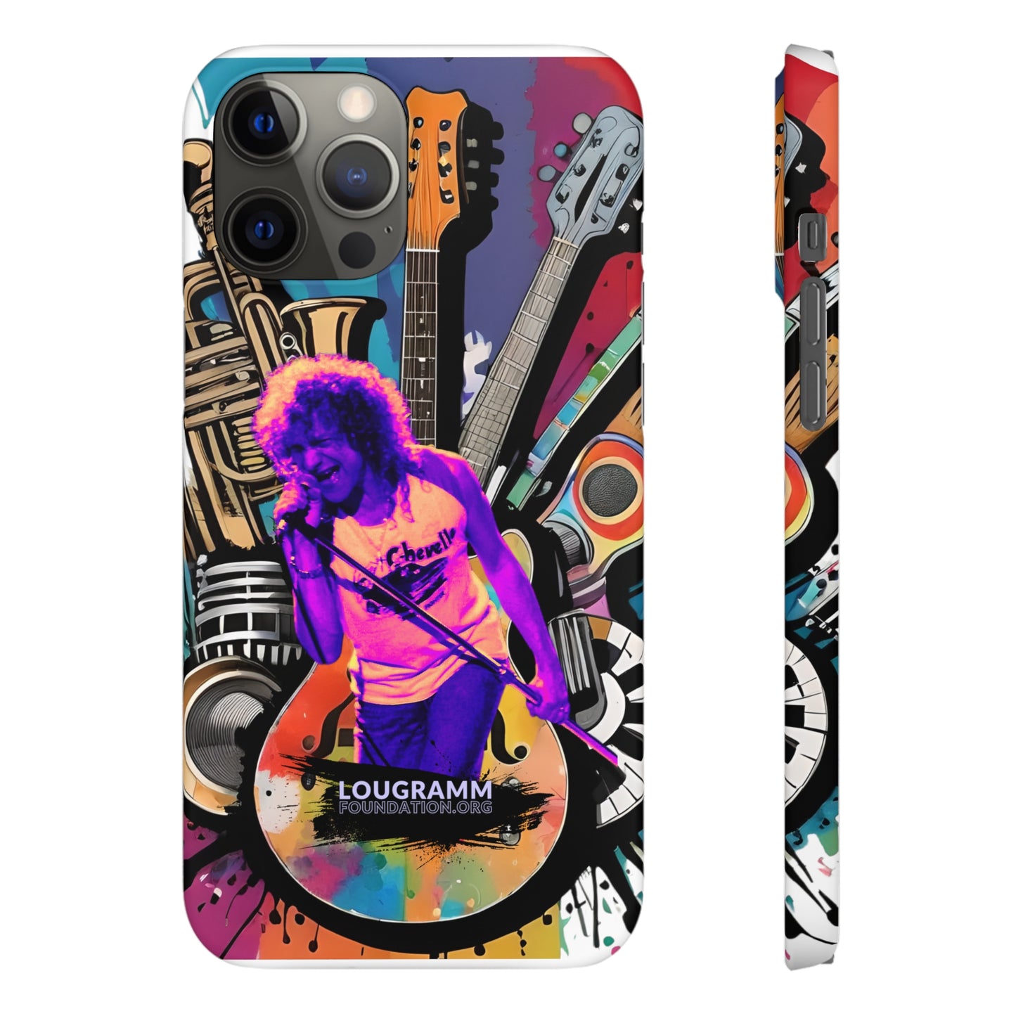 Turn the Music Up phone case
