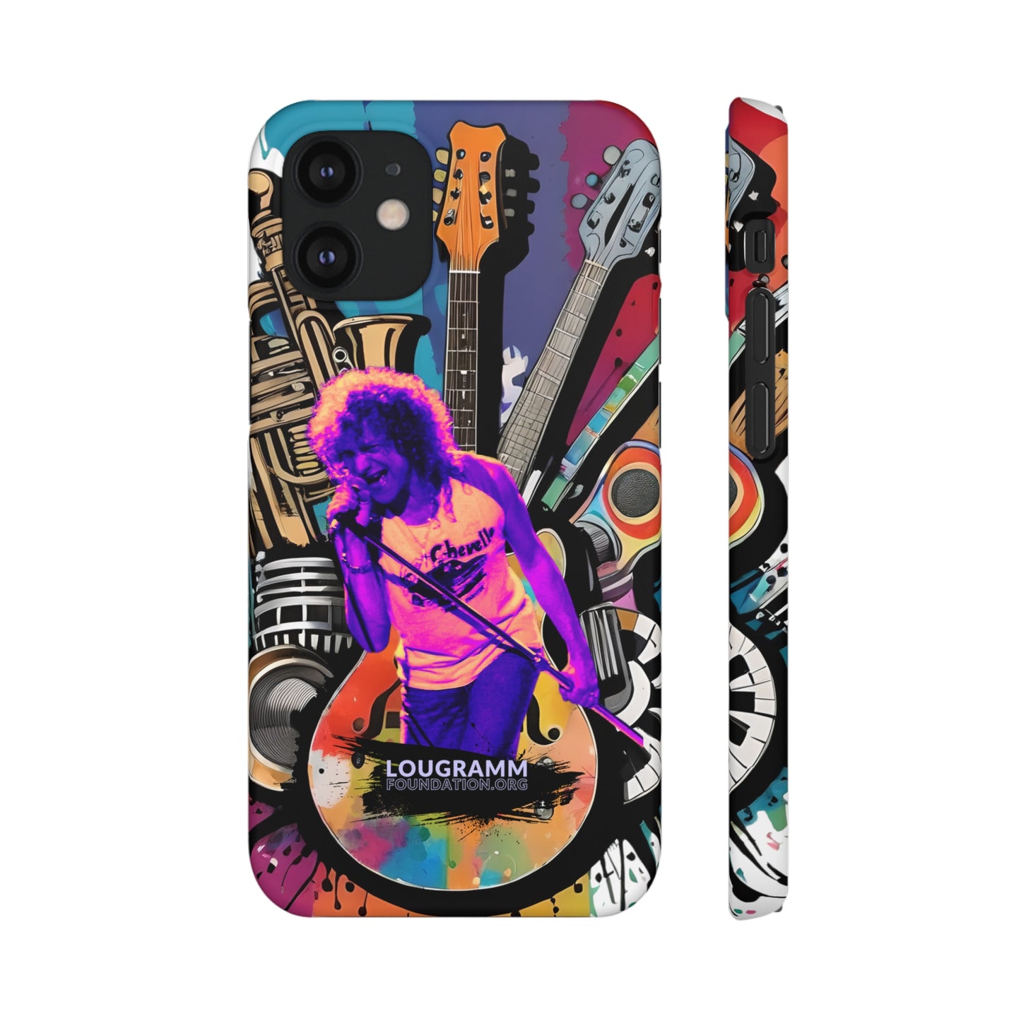 Turn the Music Up phone case