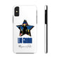 Lou Gramm 50 Years of Rock - Blue Star iPhone Case