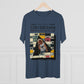 Rock legend Lou Gramm Unisex Tri-Blend Crew Tee - Black Logo