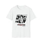 Lou’s Garage Black logo - Unisex Softstyle T-Shirt
