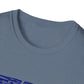 Lou’s Garage Blue logo - Unisex Softstyle T-Shirt