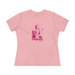 Lou Gramm Stencil Pink logo - Women's Premium Tee