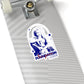 Lou Gramm Foundation Stencil Blue Kiss-Cut Stickers