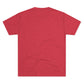 Rock Legend Lou Gramm Unisex Tri-Blend Crew Tee - Grey Logo