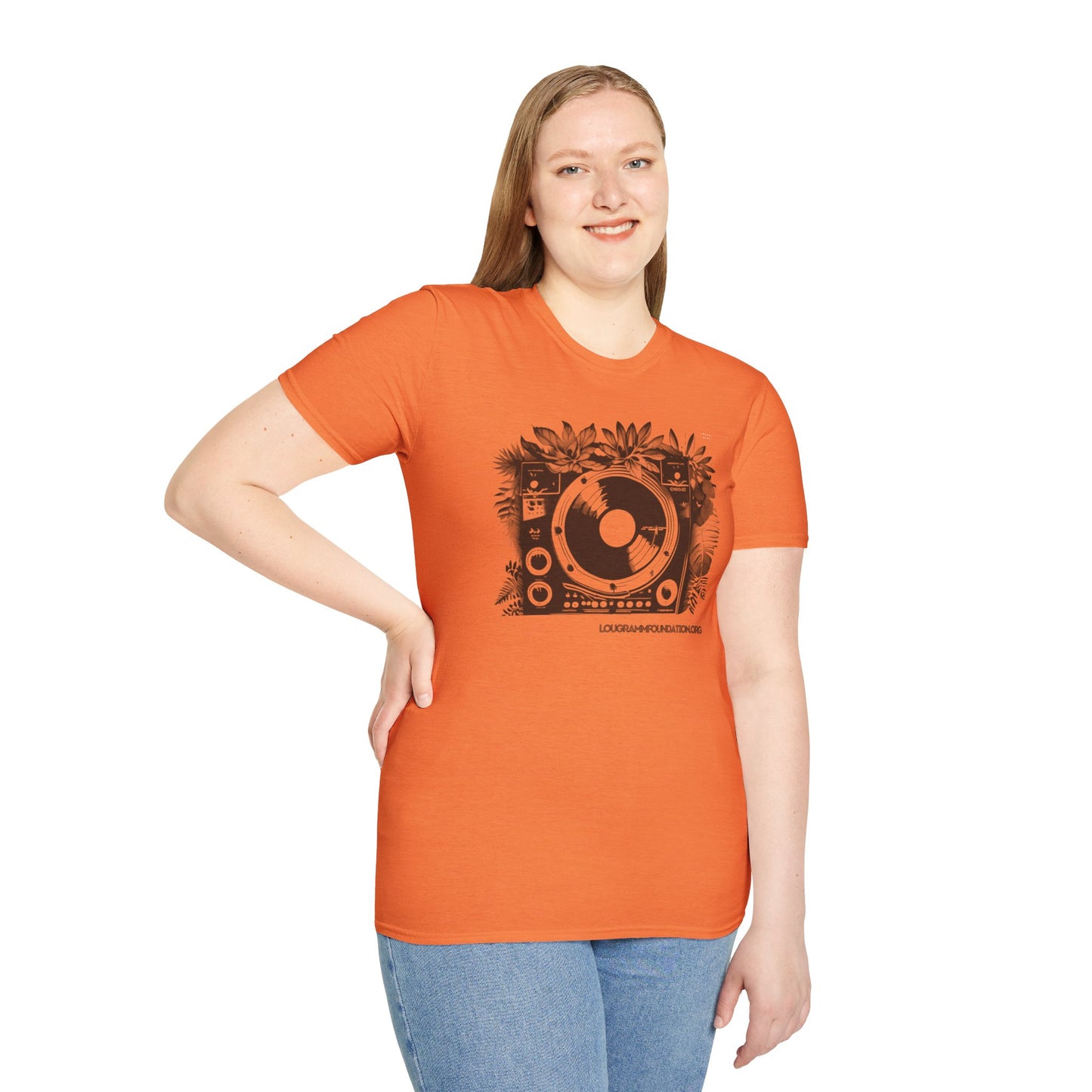 Vinyl in the wild Unisex Softstyle T-Shirt