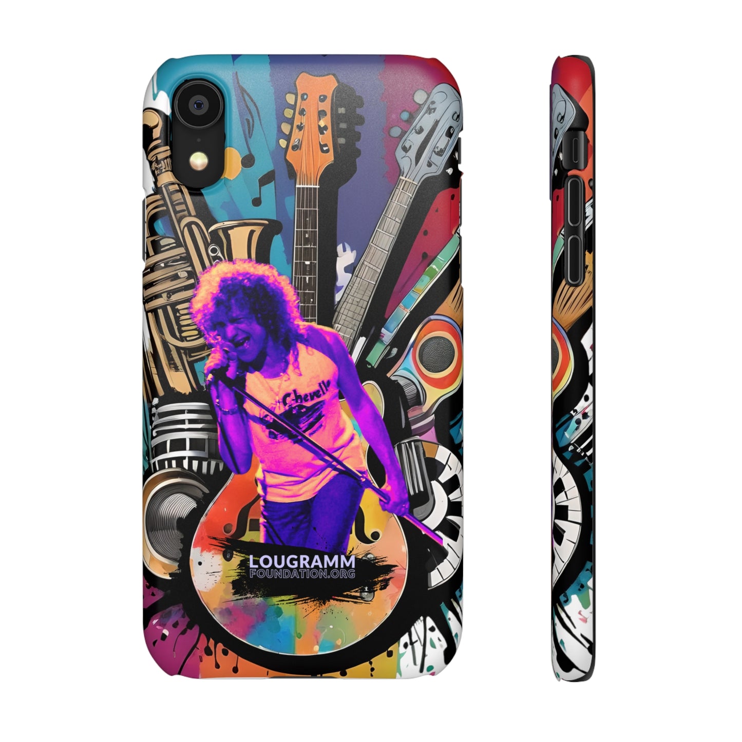 Turn the Music Up phone case