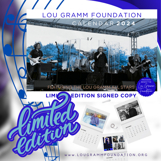 2024 Limited Edition Tour Calendar - Midnight Blue Signed Copy
