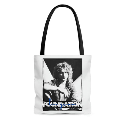 Lou Gramm Foundation Black, White & Blue - Tote Bag (AOP)