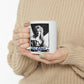 Lou Gramm Foundation Black, White & Blue - Ceramic Mug 11oz