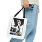 Lou Gramm Foundation Black, White & Blue - Tote Bag (AOP)