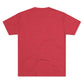 Fresh Supersoft Unisex Tri-Blend Crew Tee