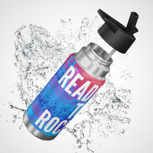 READY TO ROCK Stainless Steel Gator Tumbler, 32oz